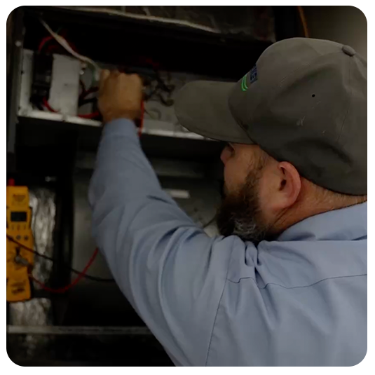 About Sharkey Air HVAC Contractor conducting an AC Tune up - Martin County, FL