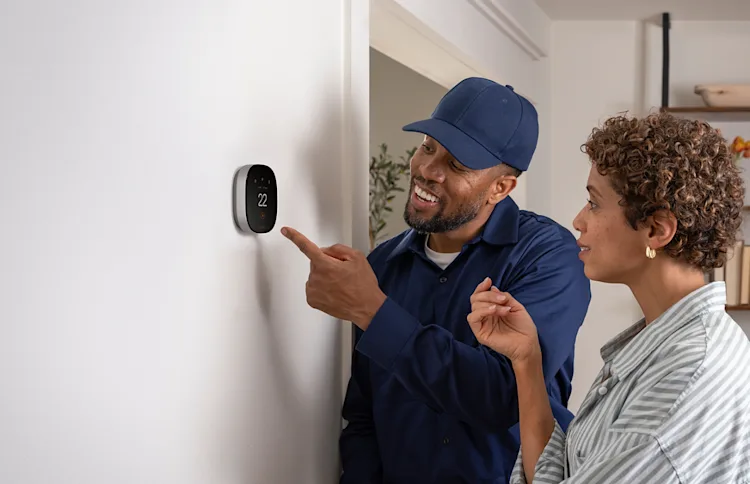 Installation of a Thermostat from Sharkey Air, Treasure Coast - FL